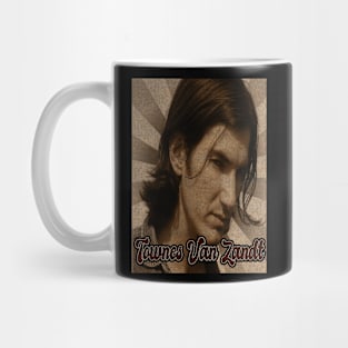 Vintage Classic Townes Van Zandt Mug